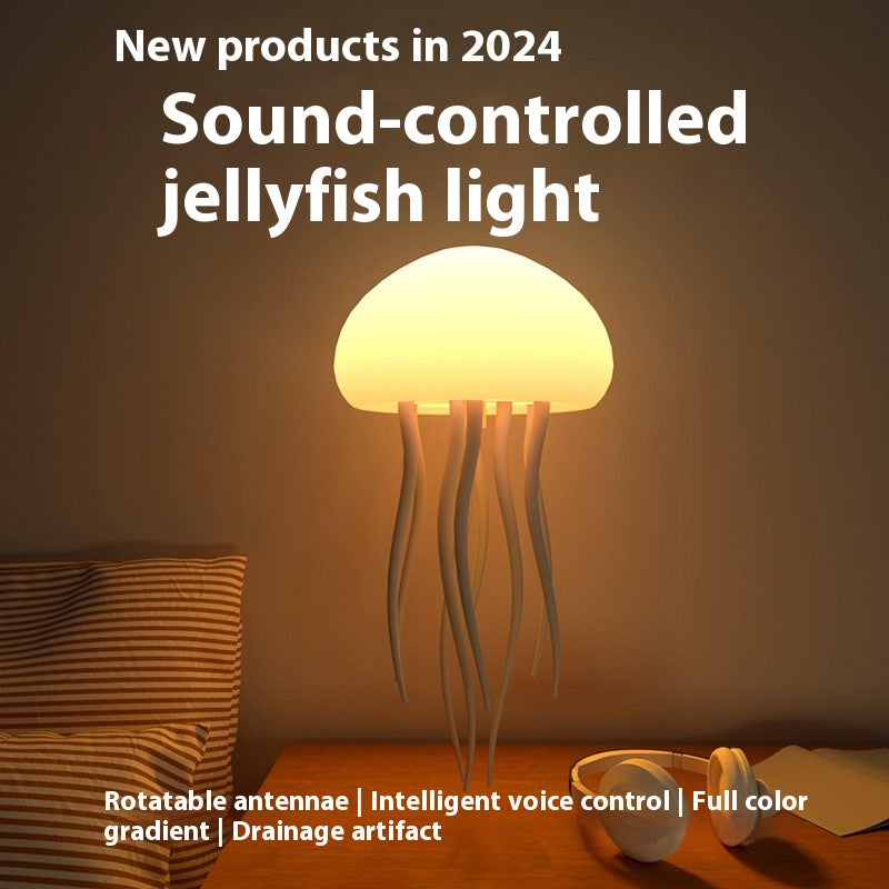 JellyGlow Smart Jellyfish Lamp – Color-Changing LED Table Lamp